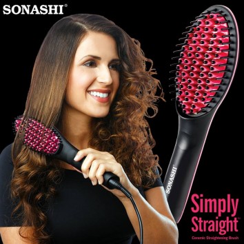 Sonashi Simply Straight Hair Styler Brush